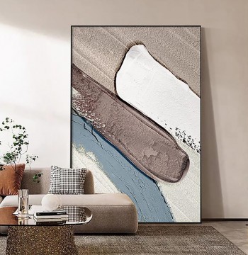  s - Abstract 09 by Palette Knife wall art minimalism texture